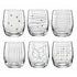 Bohemia Crystal Elements OF Tumbler 300ml SET OF 6