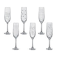 Bohemia Crystal Elements Champagne Flute 190ml 1PC