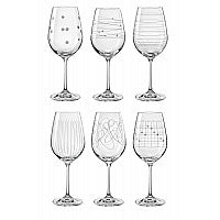 Bohemia Crystal Elements Wine Glasses 450ml 1PC