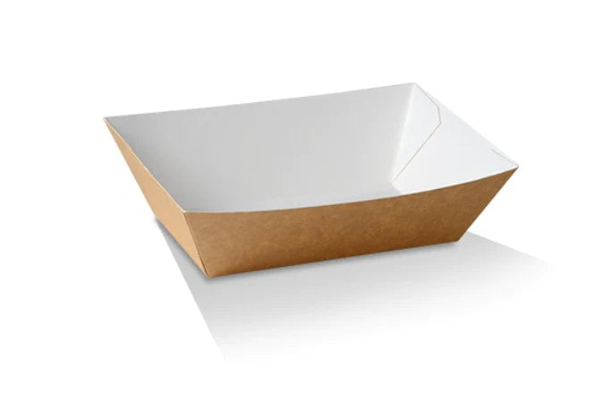 CARRY TRAY 4 CUP CARDBOARD BROWN