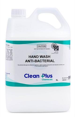 HAND WASH LIQUID ANTIBACTERIAL 5L CLEAN PLUS