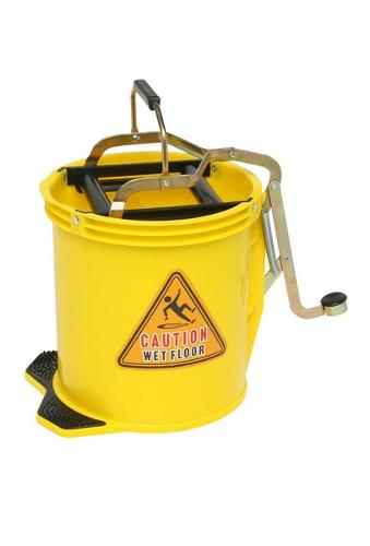 MOP BUCKET PLASTIC 16L YELLOW EDCO