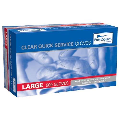 GLOVE PE QUICK SERVICE LARGE