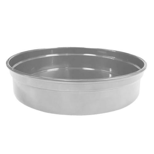 Round Bar Tray Aluminium Black 240x50mm