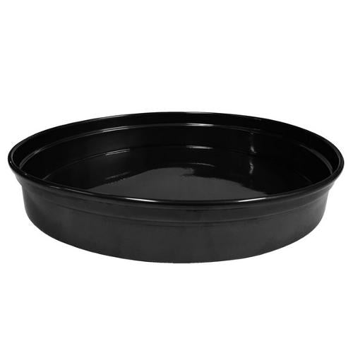 Round Bar Tray Aluminium Black 330x50mm