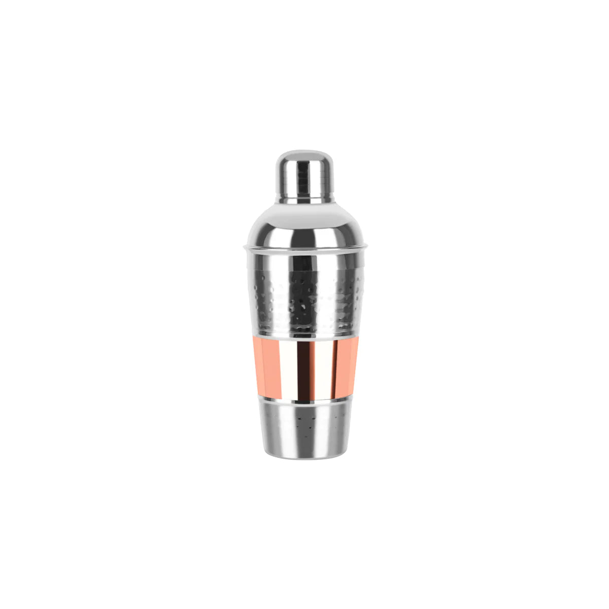 HAMMERED  SS COCKTAIL SHAKER  (600ml)